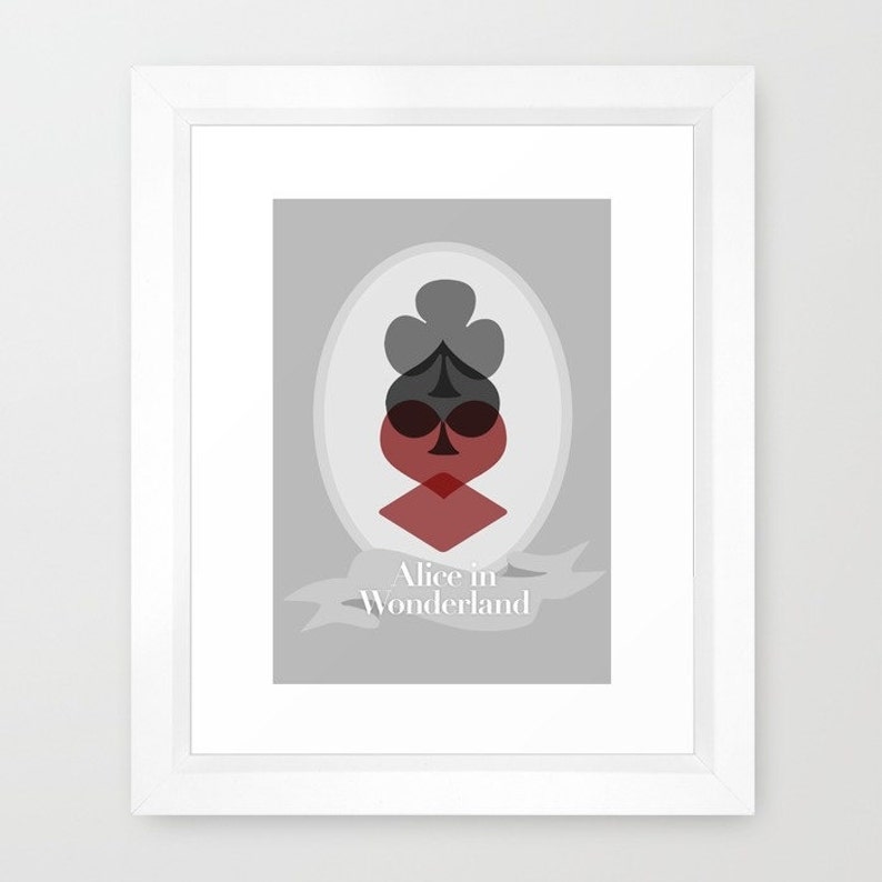Disney's Alice in Wonderland Minimalist Poster - Etsy