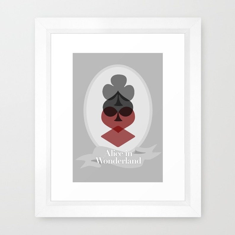 Disney's Alice in Wonderland Minimalist Poster image 2