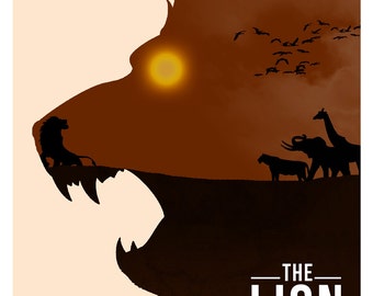 Disney's The Lion King Minimalist Poster