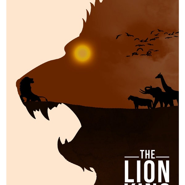 Disney's The Lion King Minimalist Poster