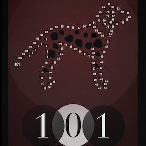 Disney's 101 Dalmatians Minimalist Poster zdjęcie 1