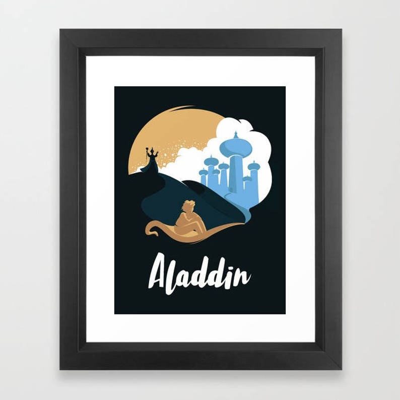 Disney's Aladdin Minimalist Poster image 2