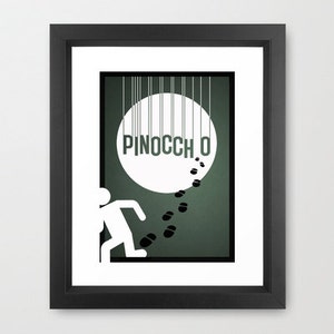 Disney's Pinocchio Minimalist Poster image 2