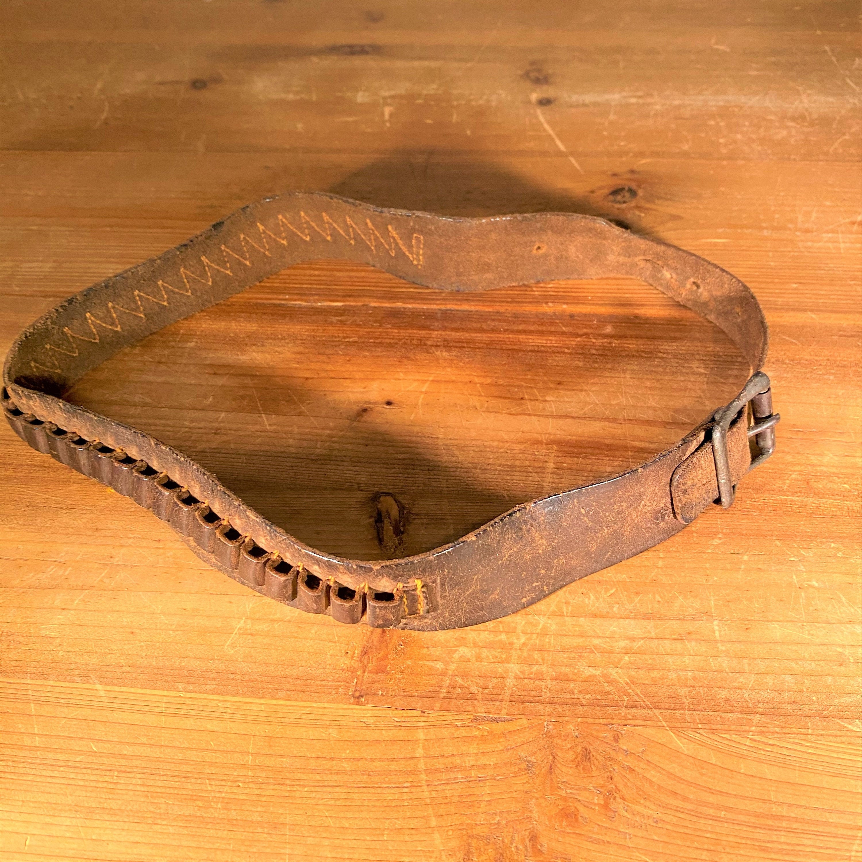 1920's Child's Leather Bullet Belt / Cowboy Belt D Etsy