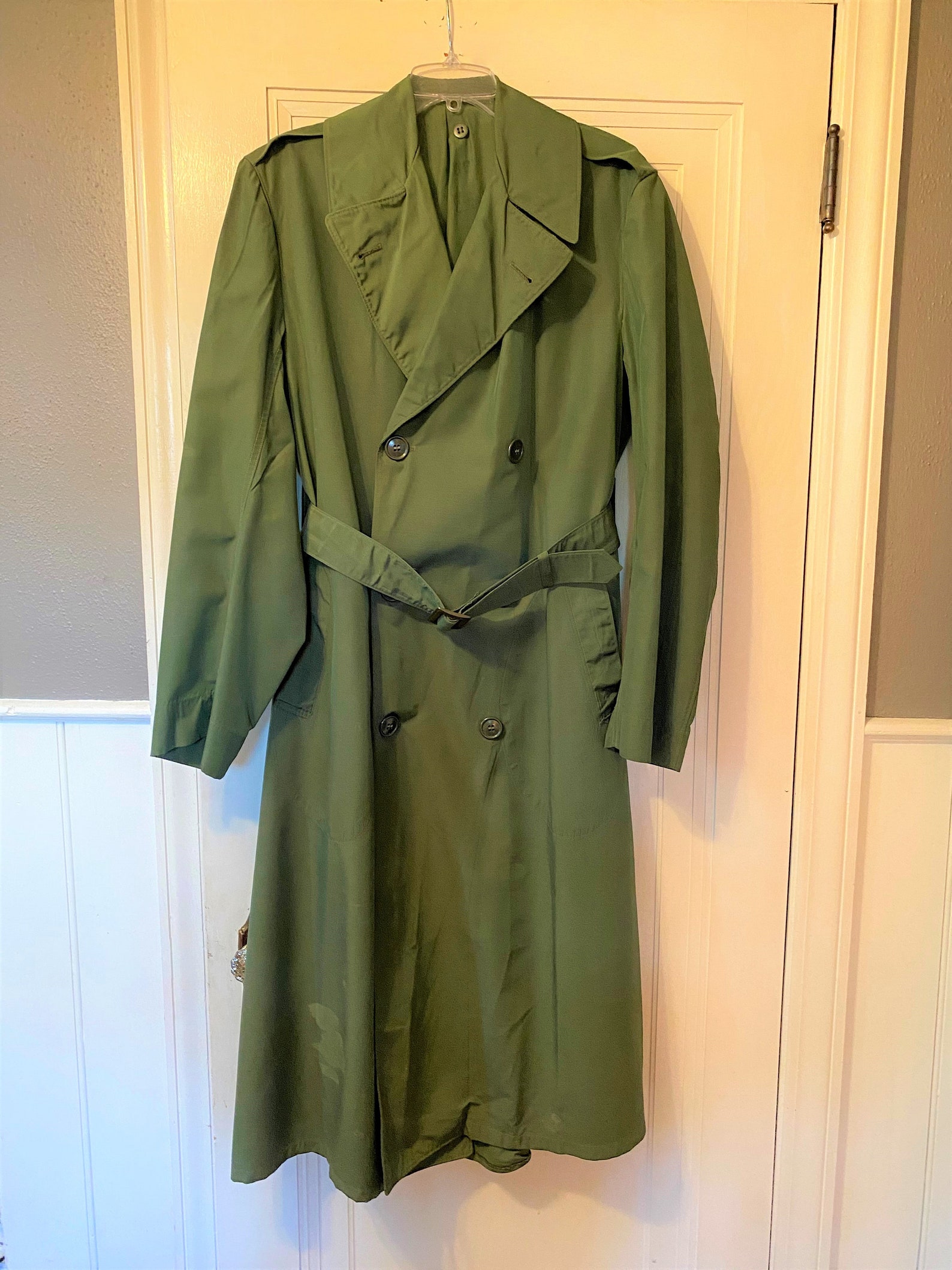 Vintage USMC Issue Raincoat | Etsy