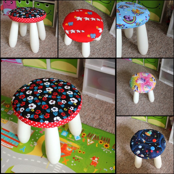 Round Stool Cover Etsy