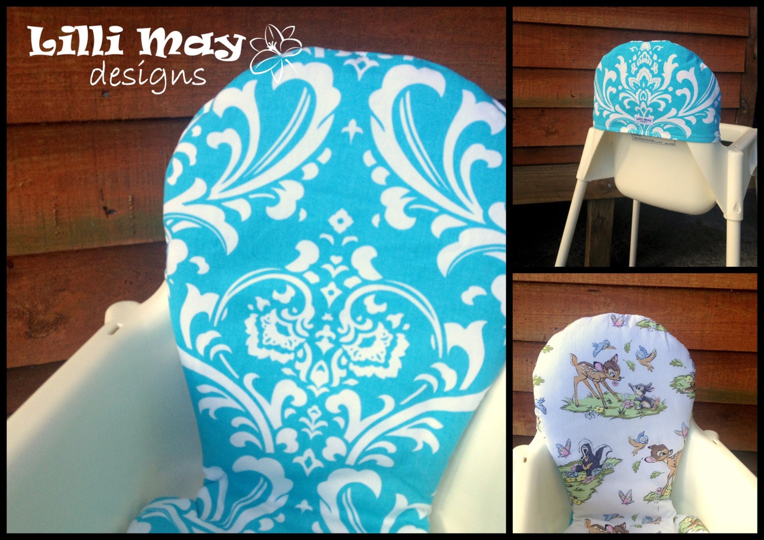 Ikea High Chair Cover// Padded Antilop High Chair Cover Etsy Australia