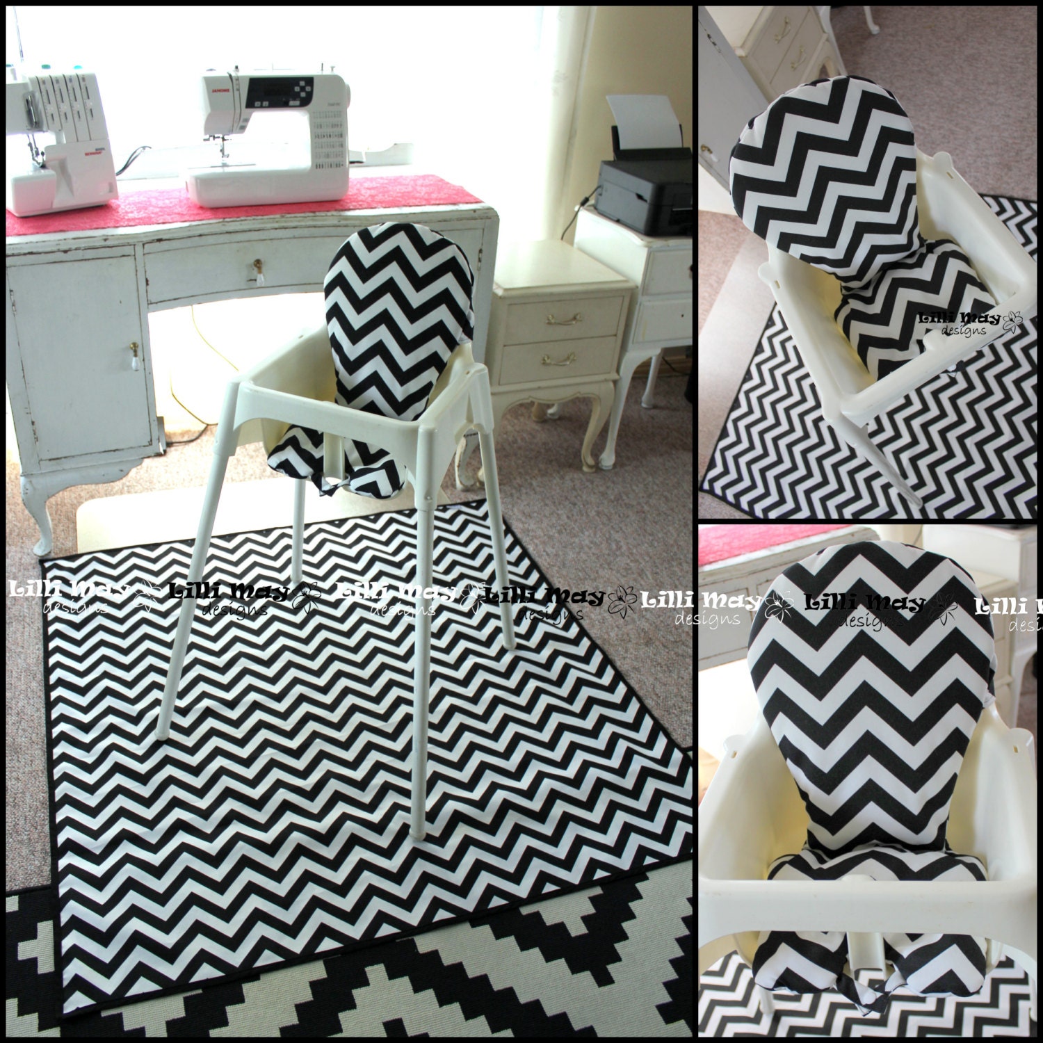 Ikea High Chair Cover// Padded Antilop High Chair Cover Etsy Australia