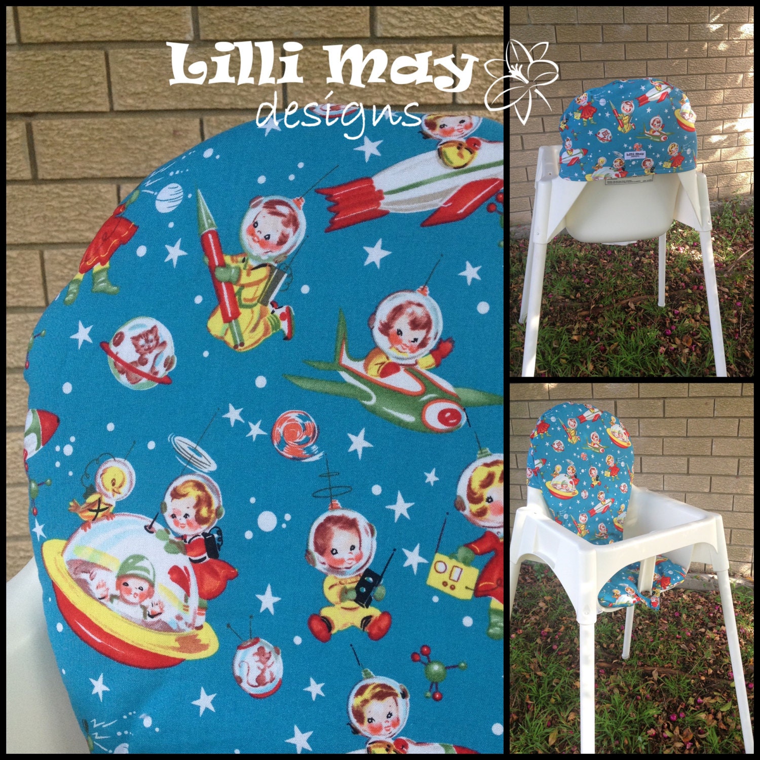 Ikea High Chair Cover// Padded Antilop High Chair Cover Etsy Australia