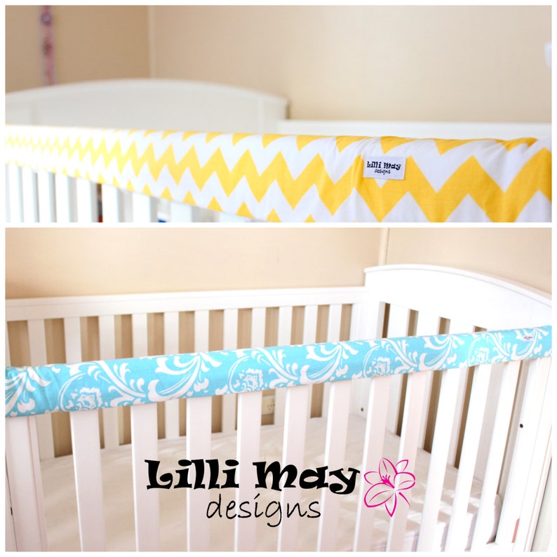 cot bed teething rail protector