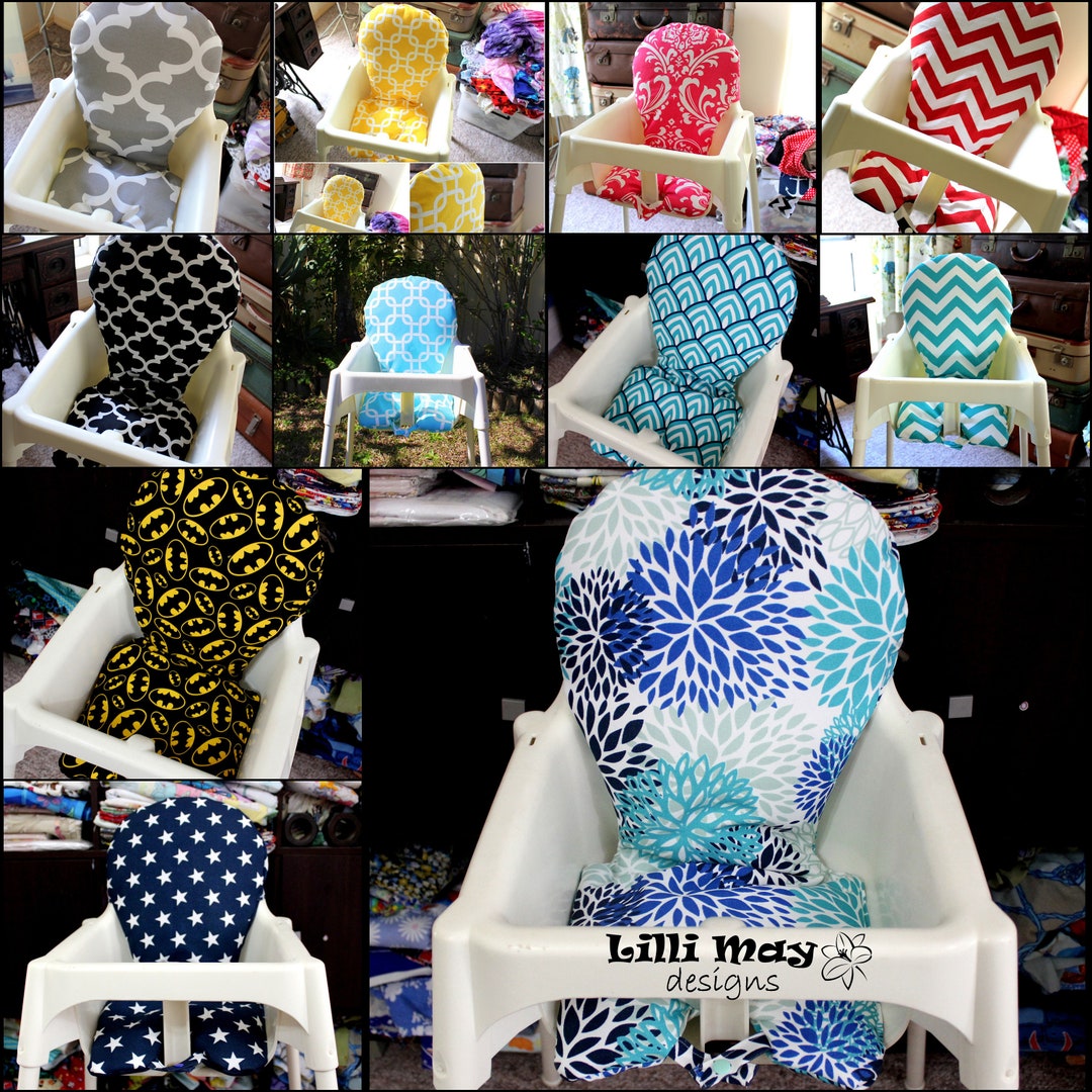 Ikea High Chair Cover// Padded Antilop High Chair Cover COTTON or