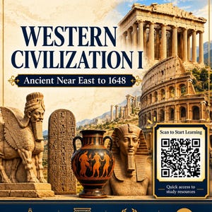 CLEP Studiegids Westerse Beschaving I | Oud Griekenland, Rome, Renaissance (Digitale download)