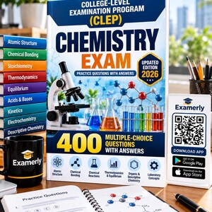 CLEP Chemistry Practice Guide 2026: 400 MCQs, Exam Prep (Updated Edition)