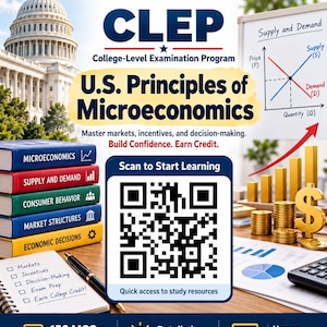 CLEP-examen - Principes van micro-economie in de VS