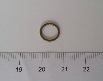 Anneau plat  diamètre 10 mm épaisseur 1 mm