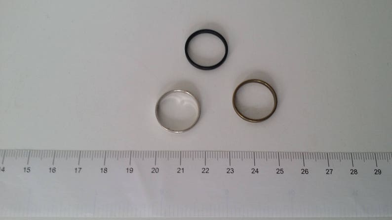 Ring dish diameter 18 mm thickness 2.5 mm image 1