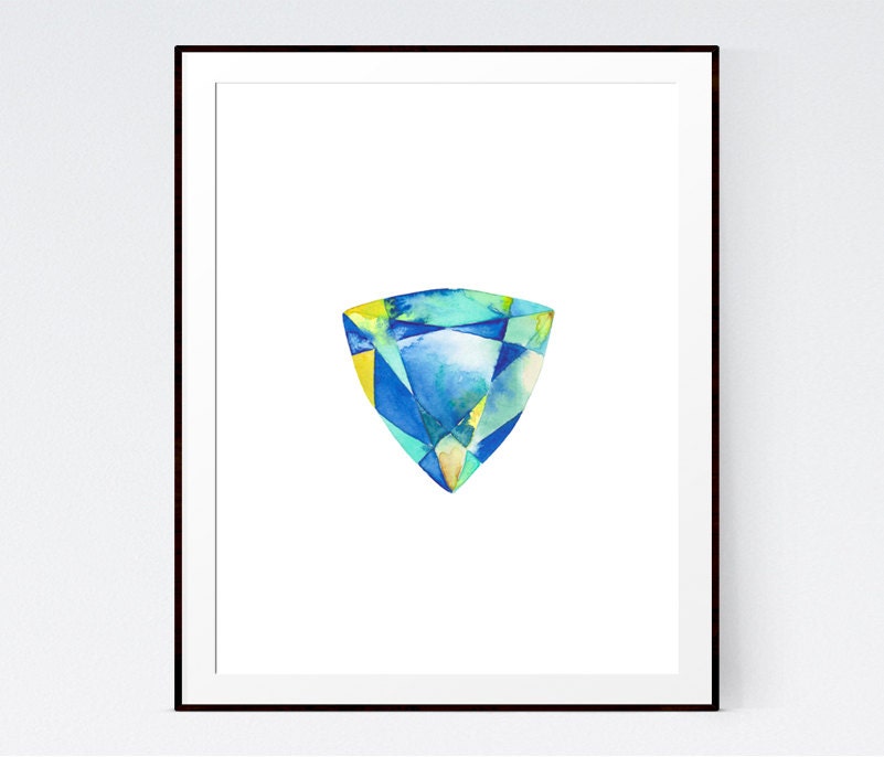 How to Paint a Round Gemstone  Gem drawing, Watercolor gem, Jewel