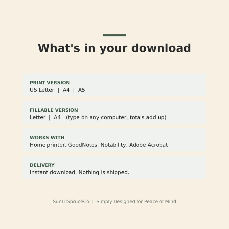 Fillible Budget.pdf Budget Planner Bundle Printable + Fillable PDF: Complete Finance ...