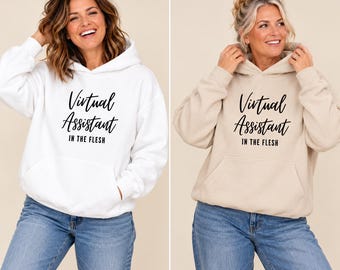 Oversized Heavyweight Virtual Assistants Hoodie