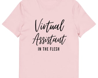 Camiseta de asistente virtual para reuniones de networking y llamadas de presentación - Algodón orgánico