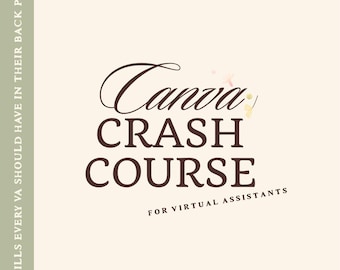 Canva Course for Virtual Assistants | Beginner Training | Learn Canva Skills as a VA