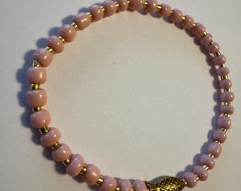 Pulseira de peixe rosa