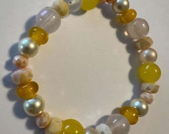 Pulseira amarela Ellie