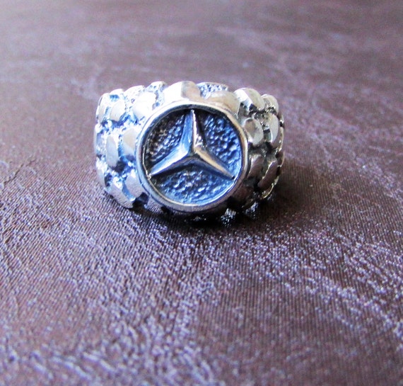 bague en argent mercedes bague en argent mercedes