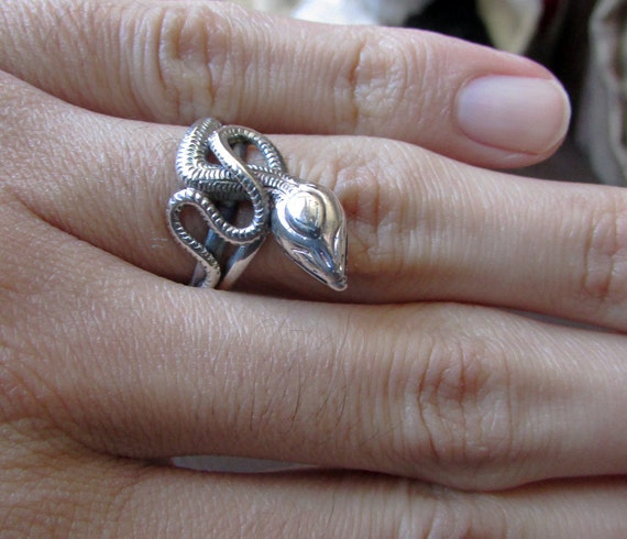 bague argent cobra bague argent cobra