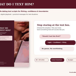 ¿Qué le escribo? Mensajes de texto para citas: coqueteo, señales confusas y límites.