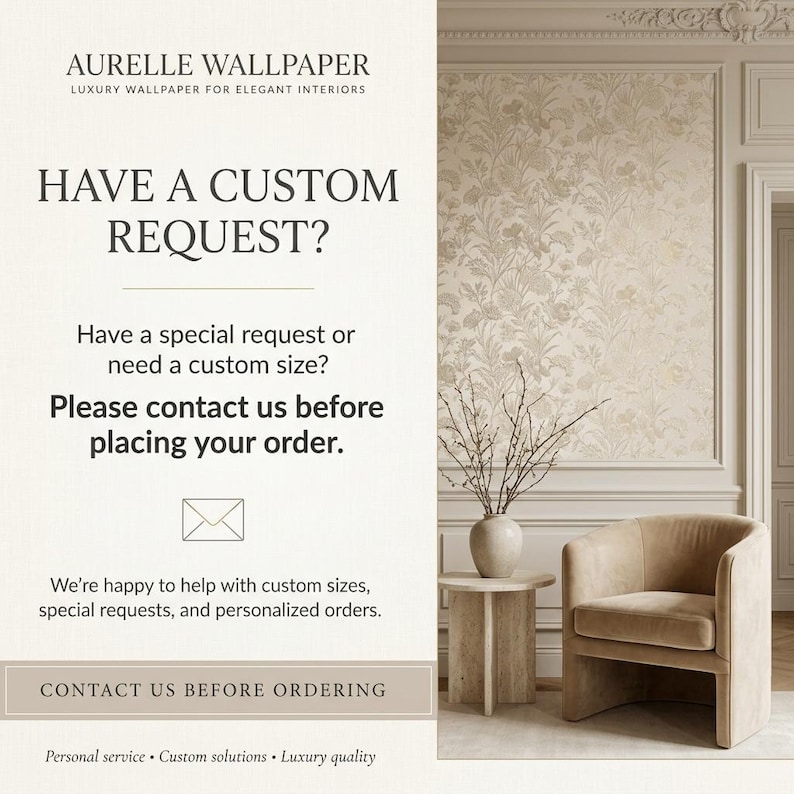 Beige Cloud Wallpaper, Vintage Sky and Woodland Pattern, Peel and Stick ...