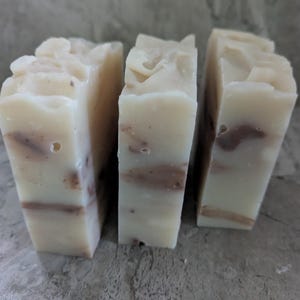 Handcrafted Rhassoul Clay Shampoo Bar, Vegan Natural Hair Cleanser