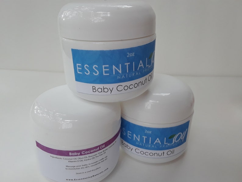 Coconut Oil for Babies and Children 2 Oz., Natural Hair Product, Hair