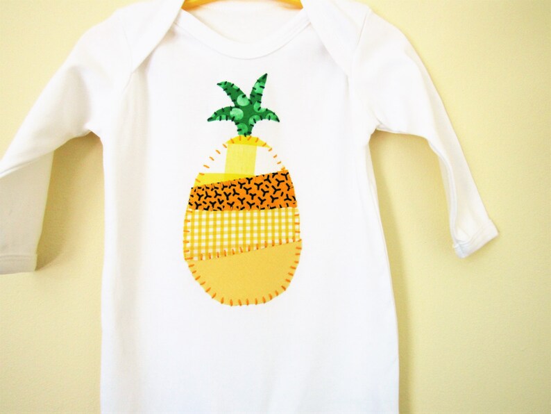 pineapple baby grow