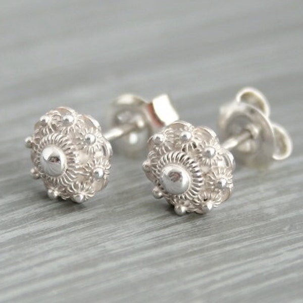 Traditional Dutch earrings, Zeeuwse knoop earrings - sterling silver 925, the netherlands, holland, zeeland, zeeuws