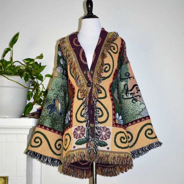 Blanket Coat Etsy