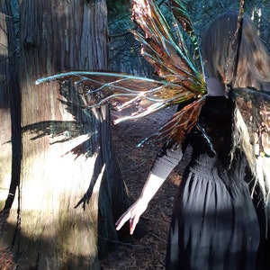 Unseelie Wings Dark Fae Fairy Wings image 9