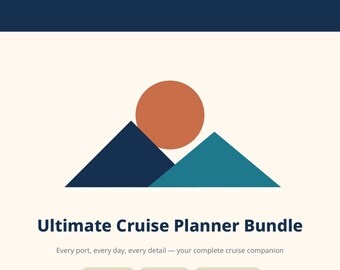 Ultiem cruiseplannerpakket