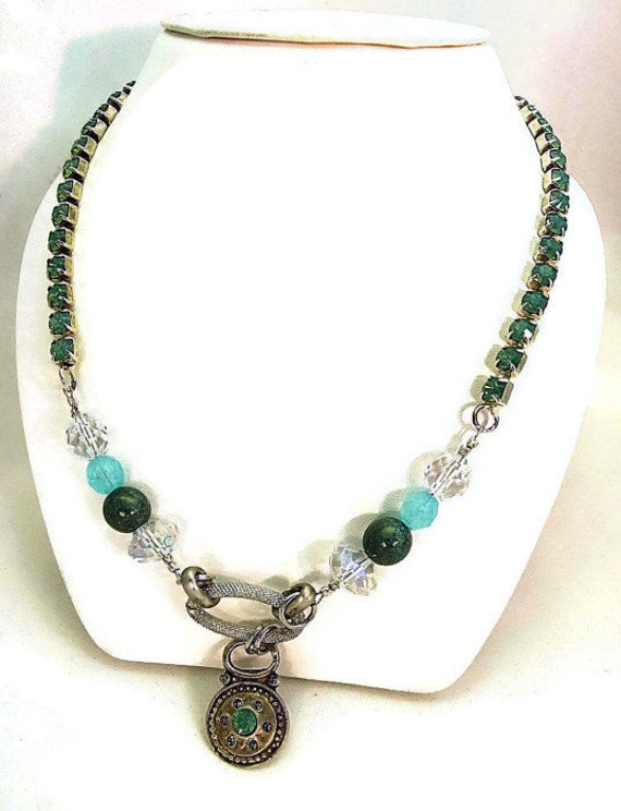 Items similar to Handmade Irish Jewelry Necklace from the