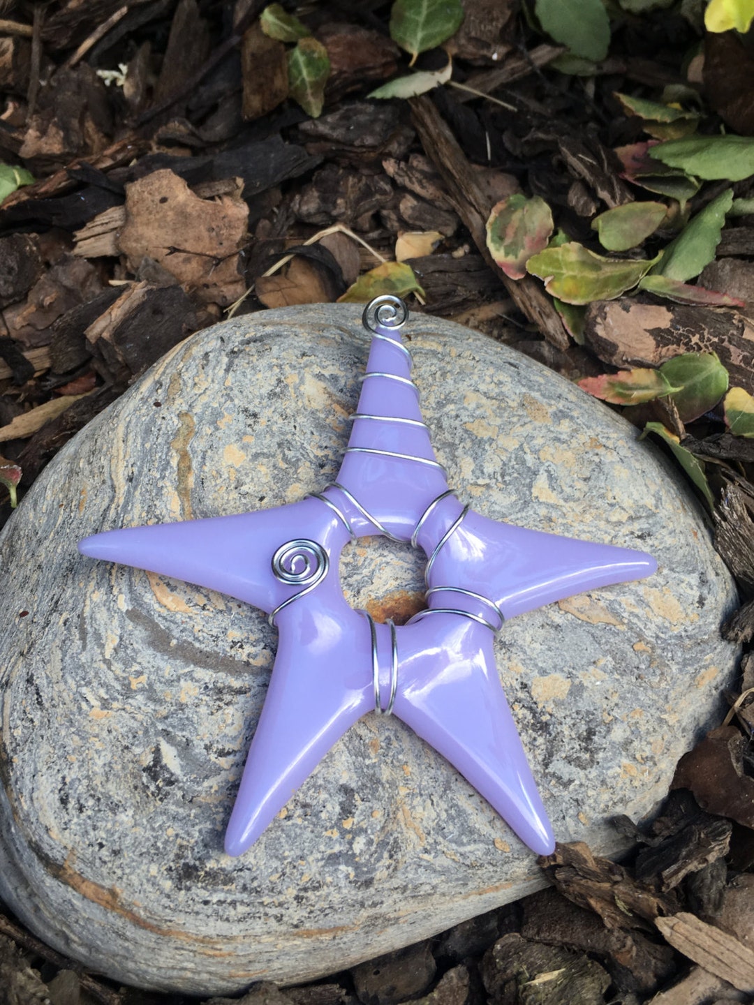 Star Ornament Lavender - Etsy