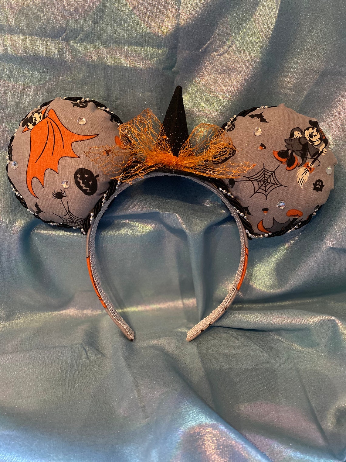HALLOWEEN Minnie Witch Ears Etsy