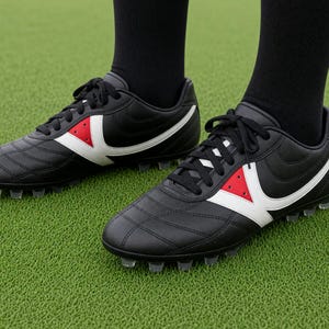 Custom Soccer Cleats for Wide Feet, Made to Measure, Handmade Kangaroo Leather Football Boots image 7