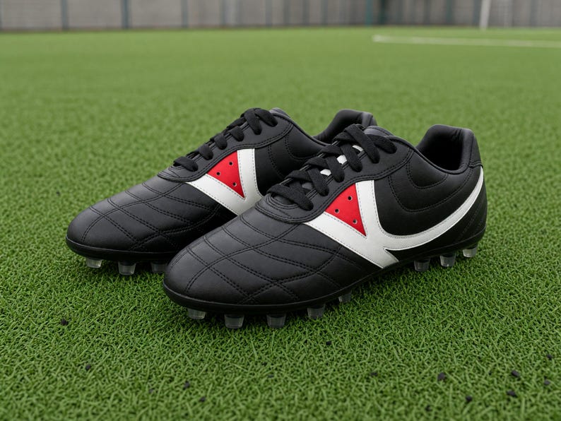 Custom Soccer Cleats for Wide Feet, Made to Measure, Handmade Kangaroo Leather Football Boots image 3