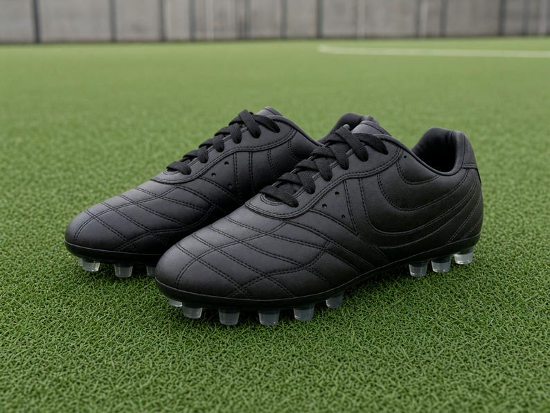 Custom Soccer Cleats for Wide Feet, Made to Measure, Handmade Kangaroo Leather Football Boots image 6