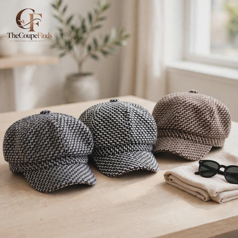 Houndstooth Visors - Etsy