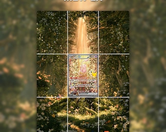 Mew ex | 30C 152 | Printable binder page in 3×3 format | Standard / Vault X | Digital download