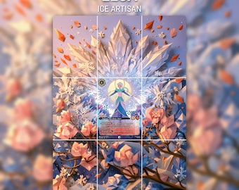 Elsa - Ice Artisan | Set 11 233 | Printable binder page in 3×3 format | Standard / Vault X | Digital download
