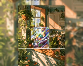 Bisasam | SCR 143 | Druckbare Binderseite im 3×3-Format | Standard / Vault X | Digitaler Download