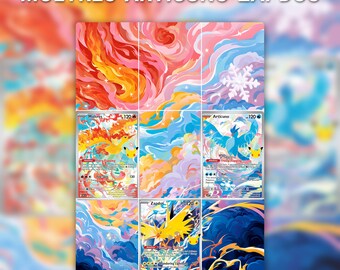 Legendäre Vögel | 30C | Druckbare Binderseite im 3×3-Format | Standard / Vault X | Digitaler Download