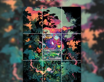 Gengar ex | 30C 154 | Printable binder page in 3×3 format | Standard / Vault X | Digital download